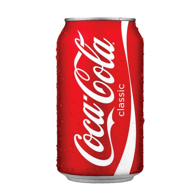 Soda: Can or 2 Liter Bottles.