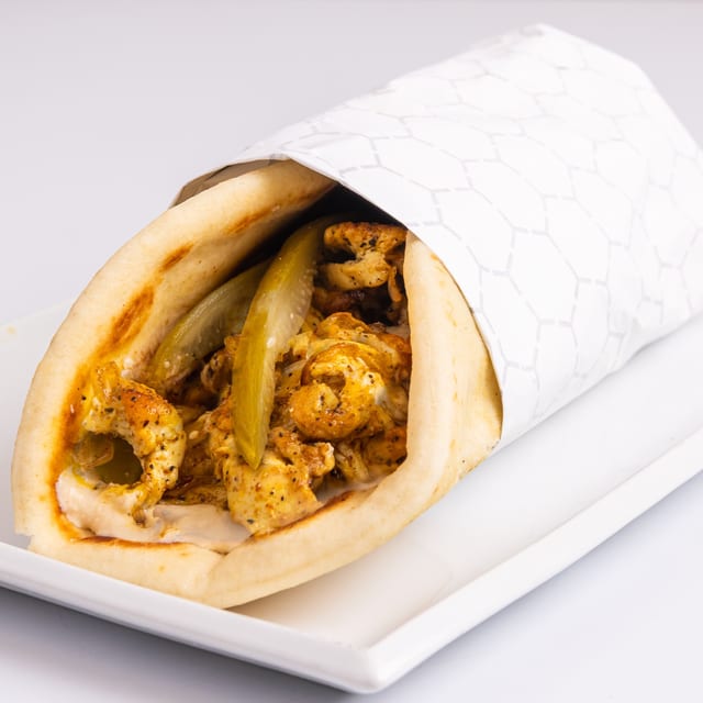 Chicken Shawarma Pita.