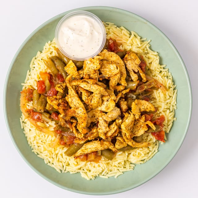 House Bowl Chicken.