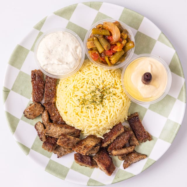 Lamb/Beef Gyro Entrée.